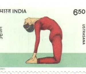 India 1991 Yogasana - Ustrasana - Postage Stamp Mint Unhinged