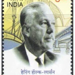 India Postage 2008 - Henning Holck Larsen (Pioneer of Engineering Industry Architecture) Postage Stamp Mint Never Hinged
