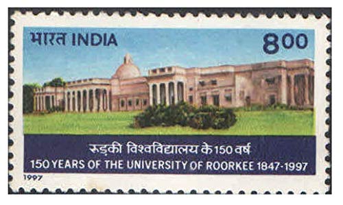 India 1997 150 Years of The University of Roorkee Postage Stamp Mint Unhinged