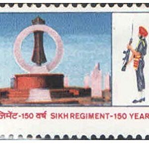 India 1996 Sikh Regiment - 150 Years Postage Stamp Mint Unhinged