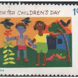 India 1994 Children's Day ( Me and My pals ) Postage Stamp Mint Unhinged