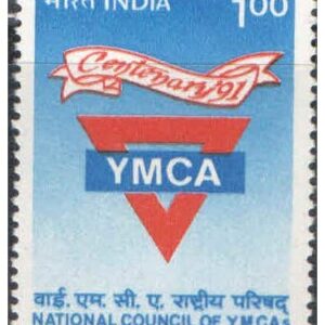 India 1992 Centenary of National Council of YMCA of India Postage Stamp Mint Unhinged