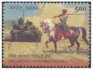 India 2009 2nd Lancers (Gardner's Horse) - Postage Stamp Mint Never Hinged