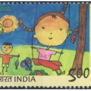 India 2013 Children's Day Postage Stamp - Mint,Unhinged for Collection