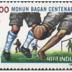 India 1989 Mohun Bagan Athletic Club Centenary Postage Stamp Mint Unhinged