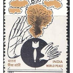 India 1991 World Peace Postage Stamp Mint Unhinged