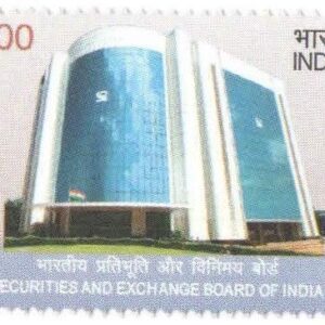 India 2013 Securities and Exchange Board of India (SEBI) Stamp