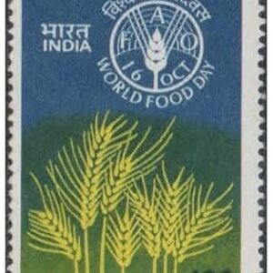 India 1981 World Food Day (16 th October) - Postage Stamp MNH,Multicolor, for Stamp Collection