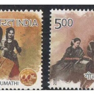 India 2013 Indian Cinema (100 Years of Indian Cinema) - Famous Playback Singers - Set of 4 Postage Stamps Mint Unhinged