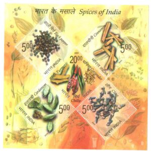 India 2009 Spices of India Stamp MS Miniature Sheet Mint UNHINGED