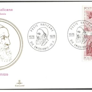 Vatican City 1976-400th Death Anniversary of Titianus - First Day Cover FDC with 2 Postage Stamps
