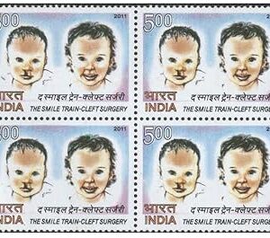 India 2011 The Smile Train - Cleft Surgery Postage Stamp Mint Unhinged