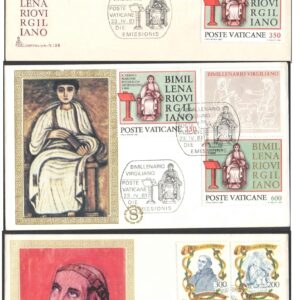 Vatican City 1981 Set of 3 FDCs - First Day Covers for Collection