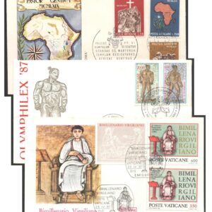 Vatican City 1969-1981 - 1987 Set of 3 FDCs - First Day Covers for Collection