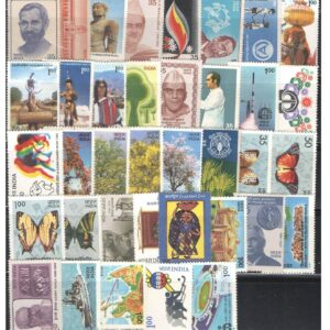 India 1981 Year Pack (Full Complete Year Pack - Year Set) of 37 Postage Stamps Mint Unhinged