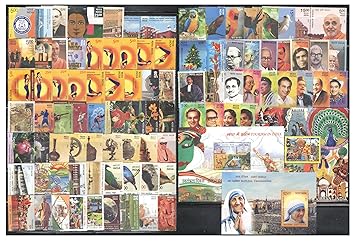 India 2016 Year Pack (Full Complete Year Pack - Year Set) of 95 Postage Stamps Mint Unhinged – image 2