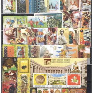 India 2014 Year Pack (Full Complete Set) of 36 Postage Stamps Mint Unhinged