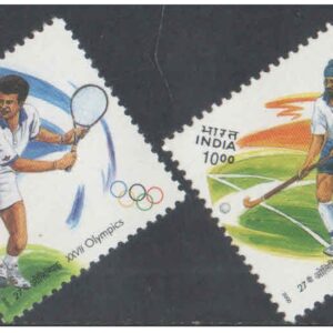 India 2000 - 27th Olympics ( Olympic Games ) at Sydney, Australia - Set of 4 Postage Stamps - Mint, Never Hinged