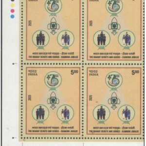 India 2025 - 5th Battalion, The Rajput Regiment - Block of 4 Postage Stamps with Traffic Lights (TL) - MNH for collection – image 27