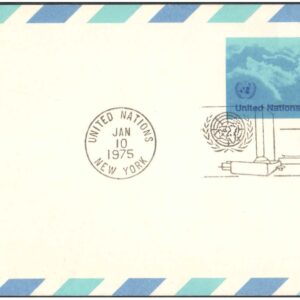 United Nations (UN) 1975 - First Day of Issue Postcard ( 11 Cents )