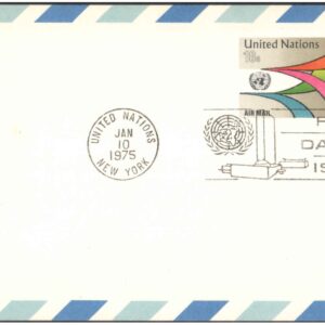 United Nations (UN) 1976 - First Day of Issue Postcard ( 18 Cents )