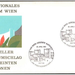United Nations (UN) 1982 Vienna, Austria- First Day of Issue Cover