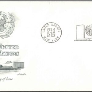 United Nations (UN) 1963 First Day of Issue Cover