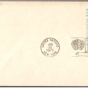 United Nations (UN) 1975 New York - First Day of Issue Cover