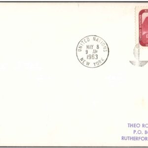 United Nations (UN) 1963 International Relief Activities- First Day of Issue Cover
