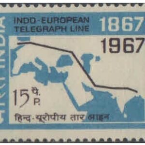 India 1967 Centenary of Indo European Telegraph Service - Postage Stamp MNH