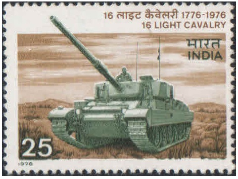 India 1976 Bicentenary of 16Th Light Cavalry Regiment - Postage Stamp MNH