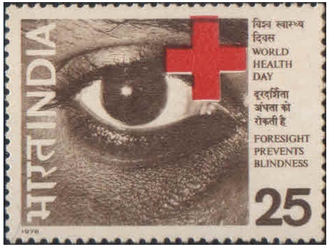 India 1976 World Health Day - Postage Stamp MNH