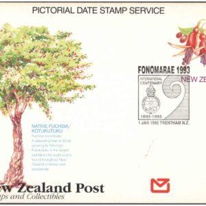 New Zealand 1993 - FONOMARAE-93 - Pictorial Date Stamped First Day Postcard
