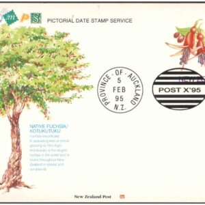 New Zealand 1995 - Post X'95 - Pictorial Date Stamped First Day Postcard