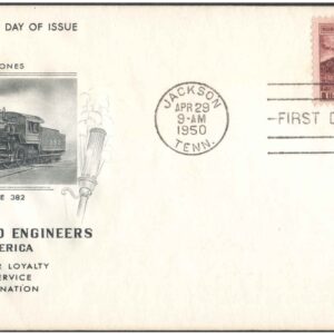 USA 1950 Honouring Railroad Engineers of America - First Day Cover