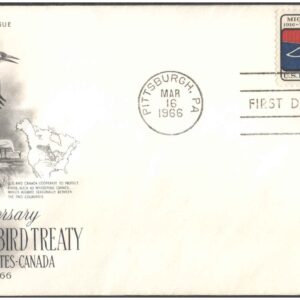 USA 1966 Migratory Bird Treaty - US & Canada - First Day Cover