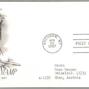 USA 1967 - 20 Cents Airmail Stamp - First Day Cover