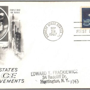USA 1967 Saluting United States Space Achievements - Spacewalk First Day Cover