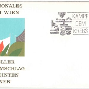 United Nations (UN) 1982 - Special Cover - Fight Against Cancer