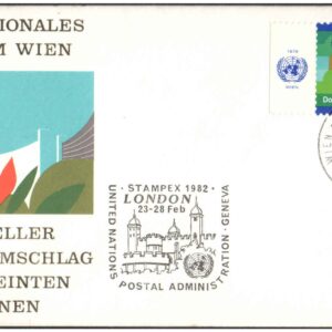 United Nations (UN) 1982 - Special Cover - STAMPEX 1982 London