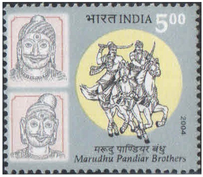 India 2004 Marudhu Pandiar Brothers MNH