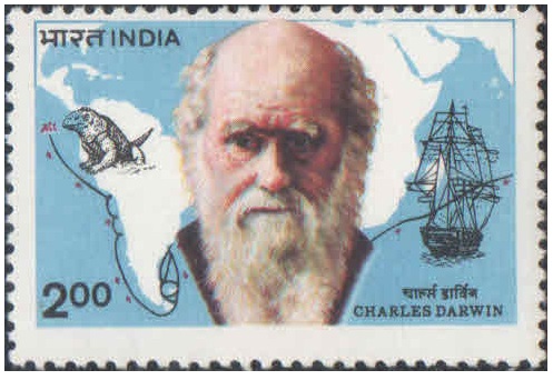 India 1983 Charles Robert Darwin (Naturalist) - Death Centenary - Postage Stamp MNH
