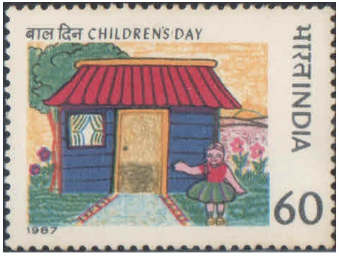 India 1987 Children's Day - Postage Stamp MNH