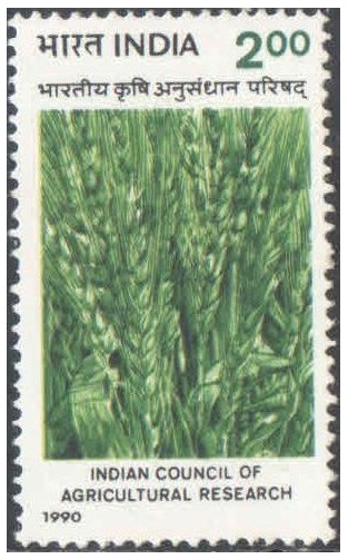 India 1990 Indian Council of Agricultural Research Postage Stamp MNH