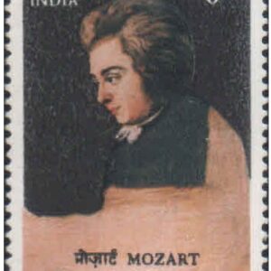 India 1991 Mozart ( Composer, Austria ) - Death Bicentenary - Postage Stamp MNH