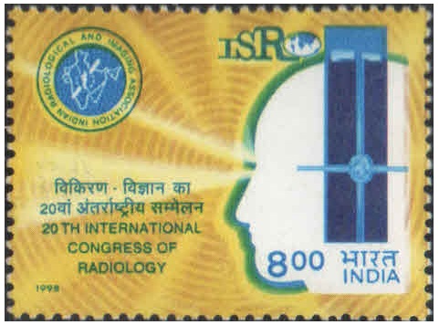 India 1998 20Th International Congress Of Radiology - Postage Stamp MNH