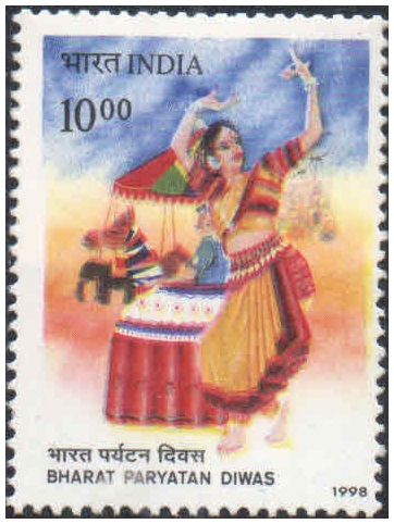 India 1998 Bharat Paryatan Diwas ( India Tourism Day) - Postage Stamp MNH