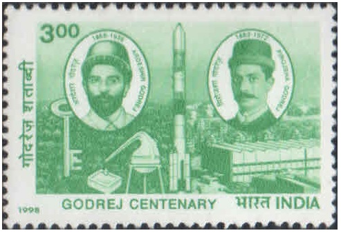 India 1998 Godrej (Industrial Conglomerate) - Centenary - Postage Stamp MNH