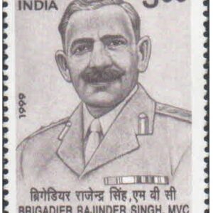 India 1999 Birth Centenary of Brigadier Rajinder Singh (First recipient of M.V.C. medal) - Postage Stamp MNH