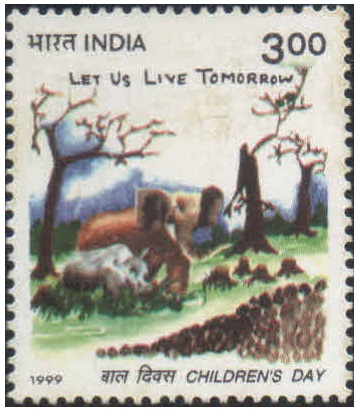 India 1999 Children's Day - Postage Stamp MNH